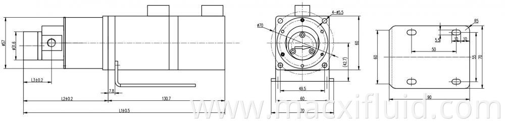 57 Servo Motor Micro Gear Pump